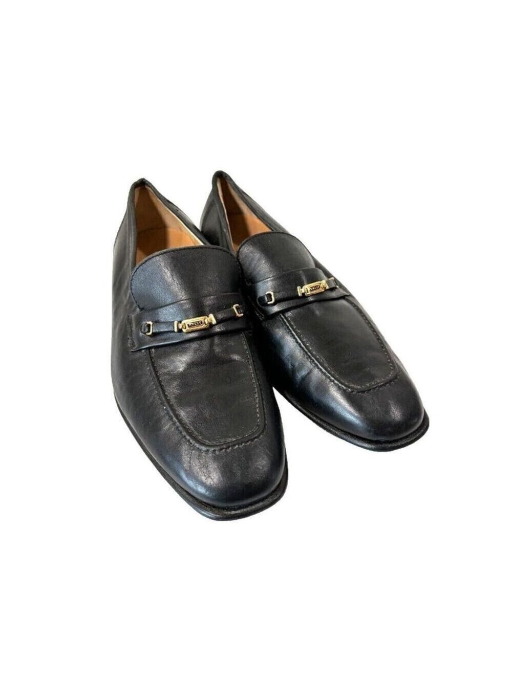 BALLY Bally Cortel loafers logo leather shoes size 8